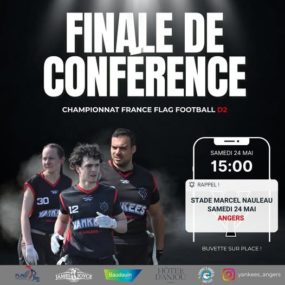 Image de l'article FLAG FOOTBALL / Finale de Conférence D2