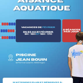 Image de l'article NATATION – Stage aisance aquatique