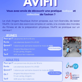 Image de l'article AVIFIT – Pratique ludique de l&rsquo;Aviron