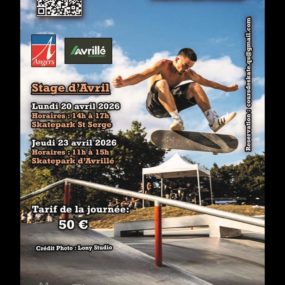 Image de l'article Stage de Skateboard – Vacances d&rsquo;Avril
