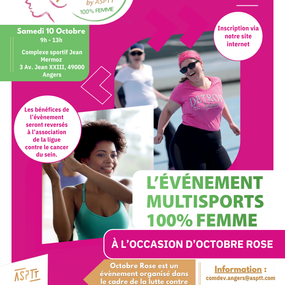 Image de l'article L&rsquo;évènement multisports 100% féminin par l&rsquo;ASPTT Angers